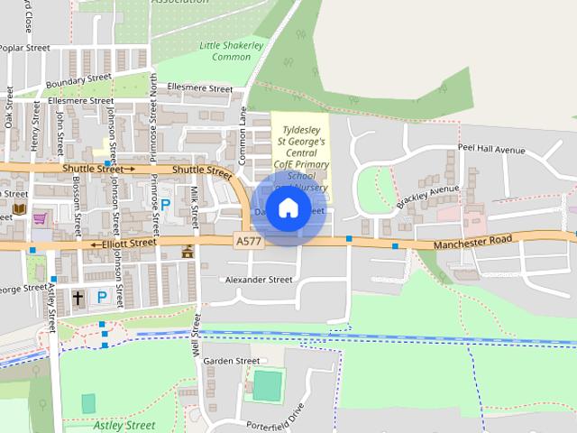 House for rent in Tyldesley, Wigan