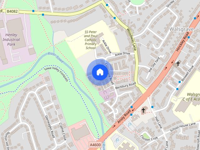 Apartment for rent in Walsgrave On Sowe, West Midlands