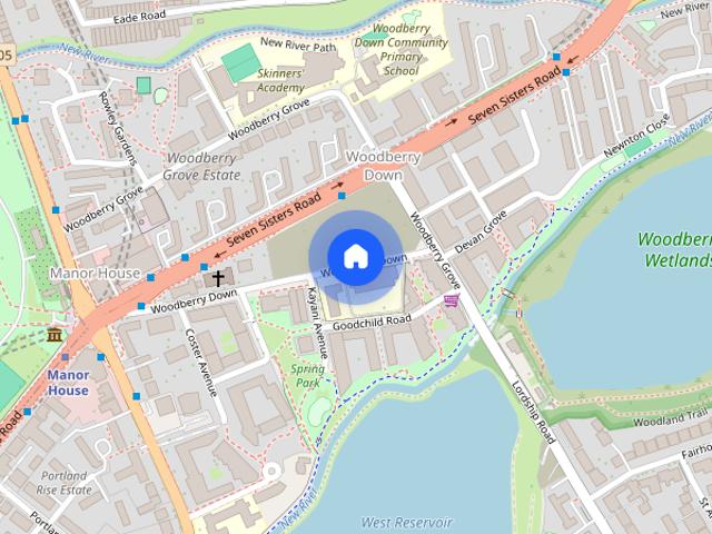 Apartment for rent in Woodberry Down, Greater London