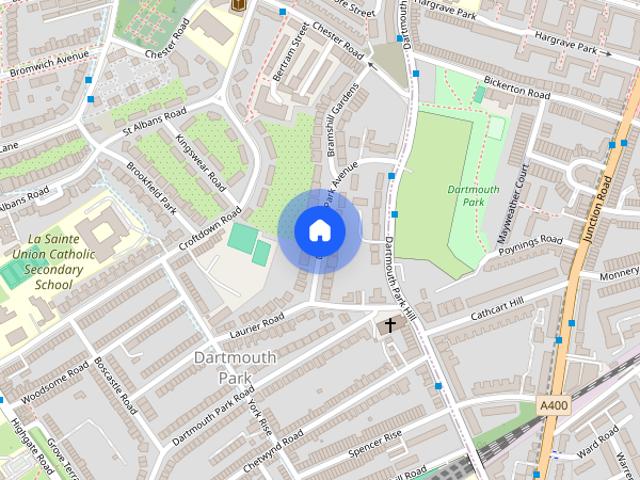 Apartment for rent in Dartmouth Park, Greater London