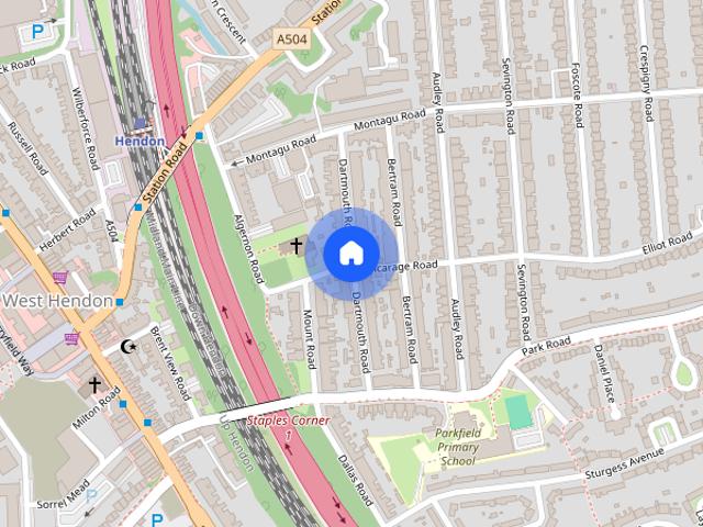 House for rent in West Hendon, The Hyde