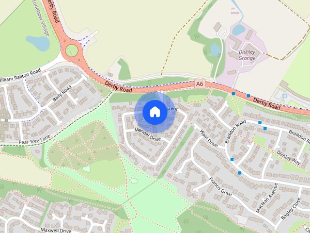 Apartment for rent in Elmfield, Leicestershire