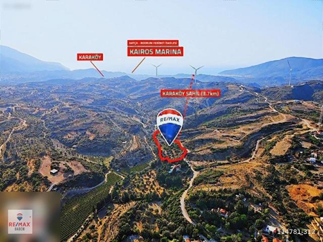 Reşadiye, Datça içerisinde satılık Arsa