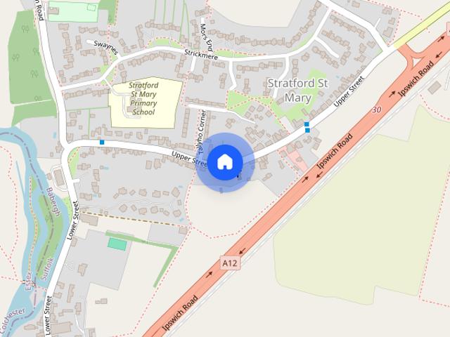 House for rent in Stratford St Mary, Babergh