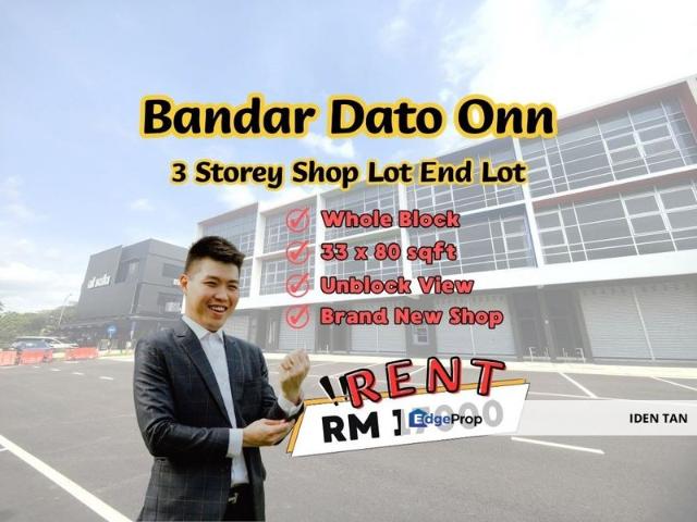 Shop for rent in Tebrau, Johor