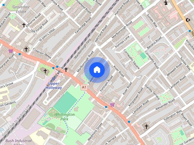 Apartment for rent in Archway, Greater London