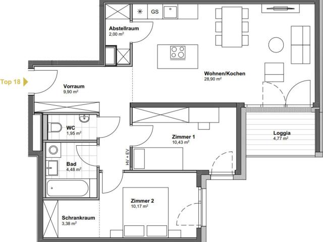 Wohnung kaufen in Seestadt, Wien