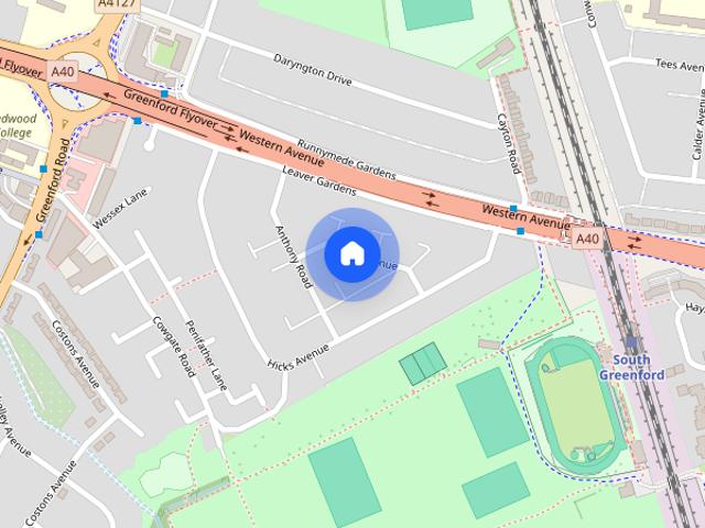 Apartment for rent in London Borough of Ealing, Greenford