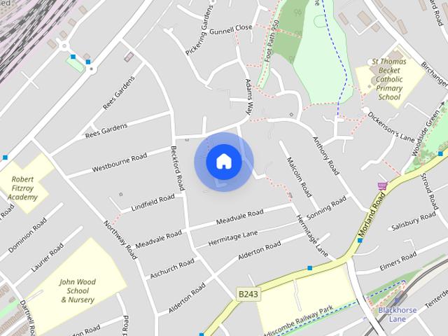 Apartment for rent in London Borough of Croydon, Cat Hill