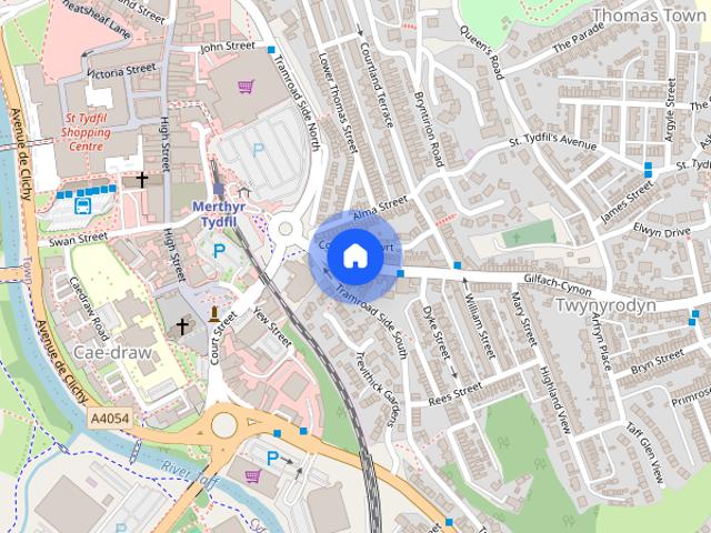 House for rent in Town, Merthyr