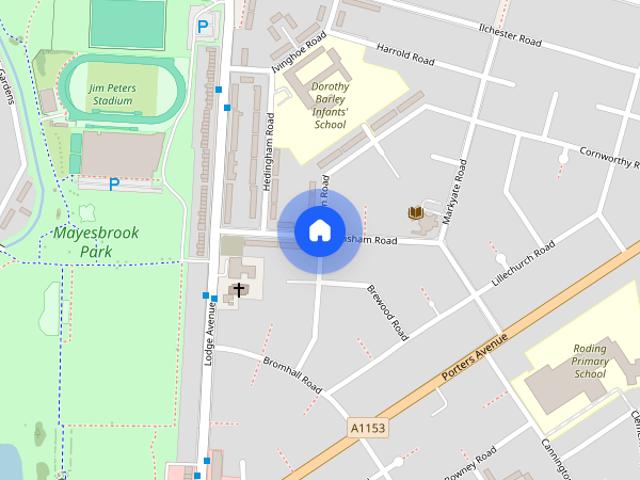House for rent in Becontree, Greater London