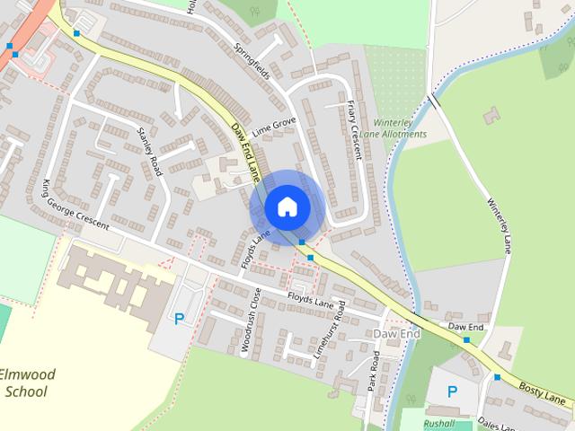 House for rent in Rushall, West Midlands