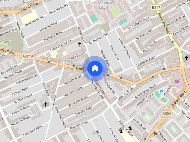 Apartment for rent in Fulham, Greater London