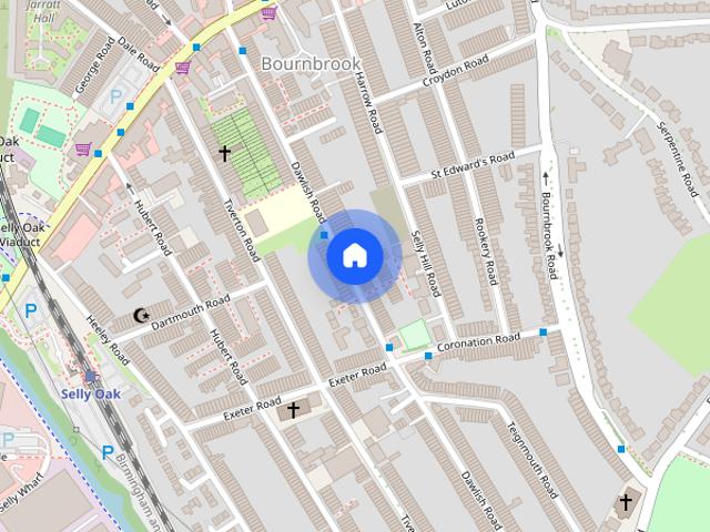 House for rent in Bournbrook, West Midlands