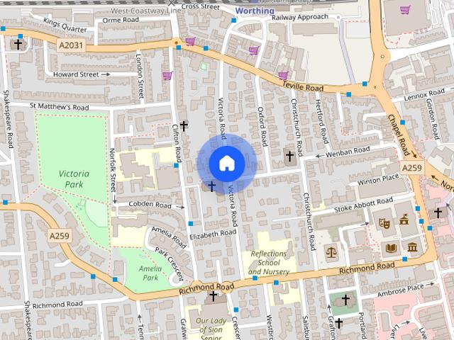 Apartment for rent in Worthing, West Sussex