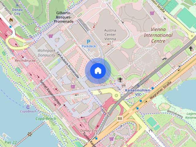 Apartment mieten in Wohnpark Donaucity, Wien