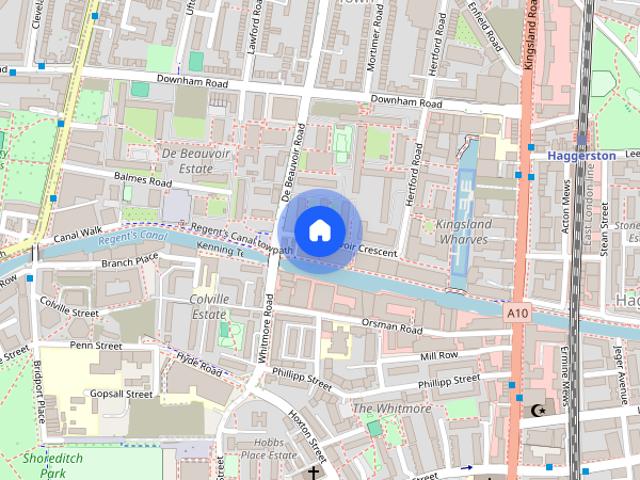 Apartment for rent in Haggerston, De Beauvoir Town