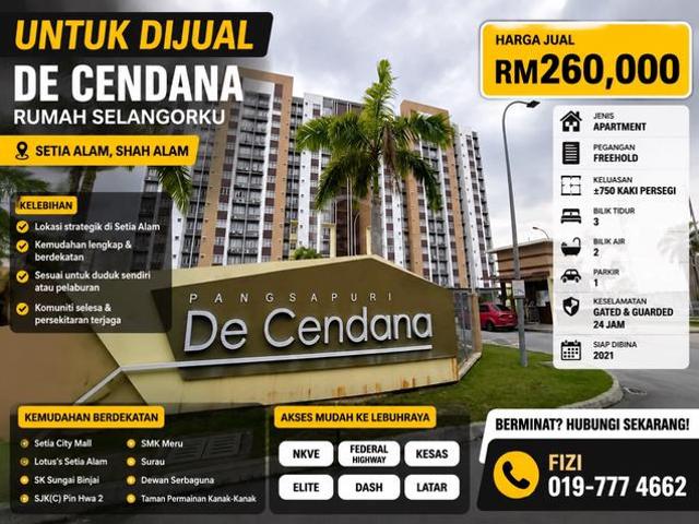 Apartment for sale in Petaling, Alam Impian