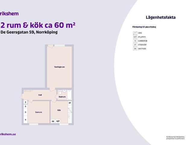 Lägenhet hyra i Norrköping, Östergötland