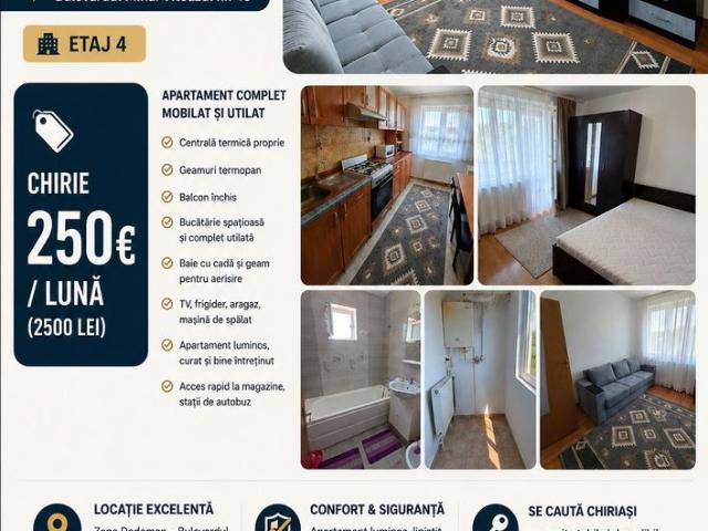 Apartament închirieri în Sarmas, Sălaj
