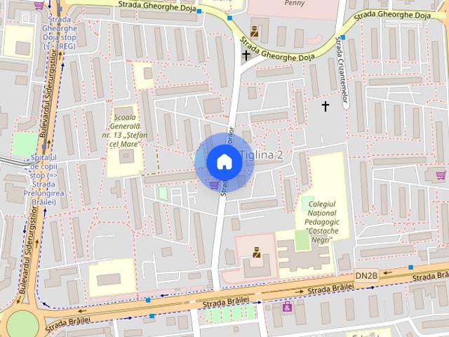 Apartament închirieri în Țiglina 2, Galați