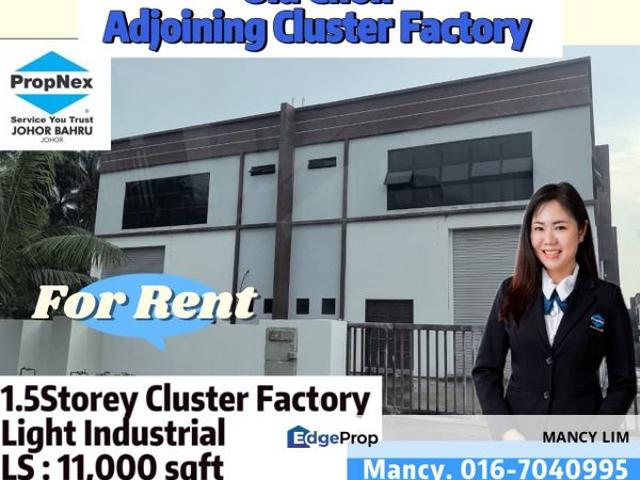Warehouse for rent in Johor