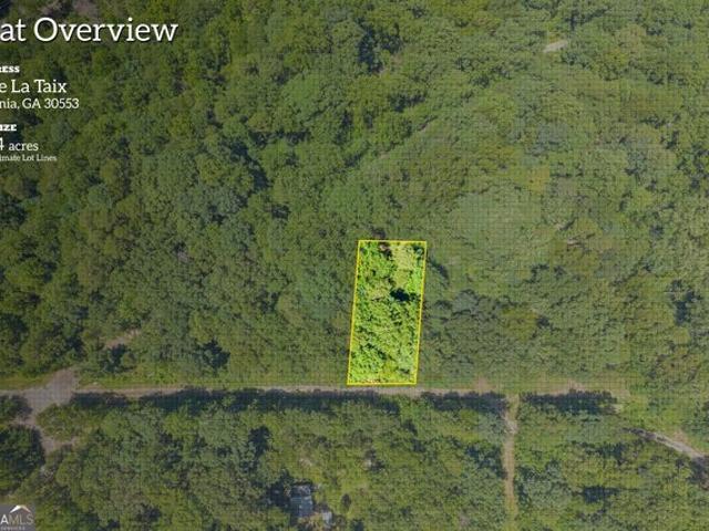 Land for sale in Lavonia, Georgia
