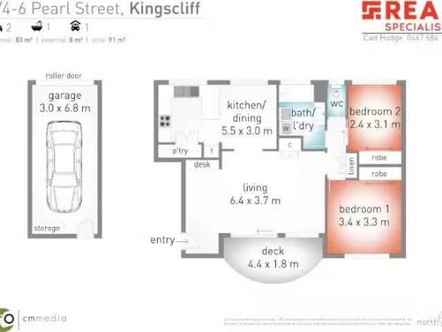 Apartment for rent in Kingscliff, Tweed Shire Council