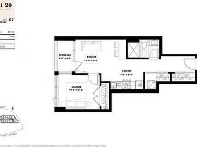 Apartment for rent in St. Leonard's, Quebec