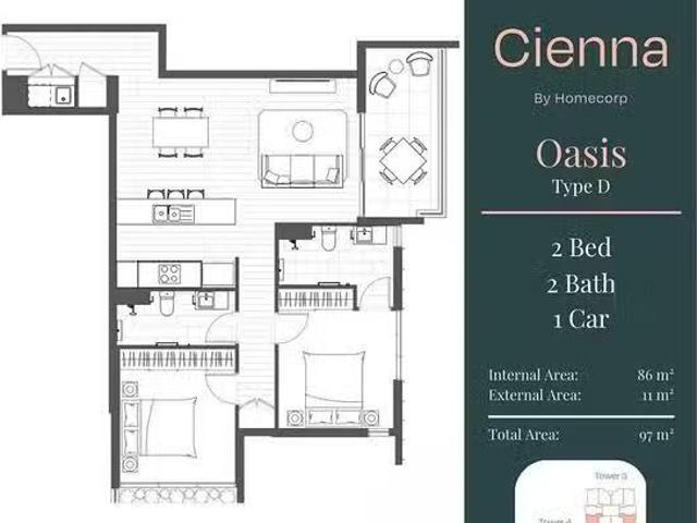 Apartment for rent in Fernbrook, Queensland