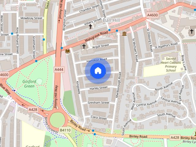 House for rent in Coventry, Ball Hill