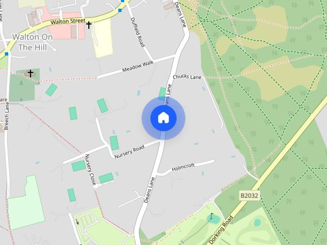 House for rent in Walton On The Hill, Red Hill