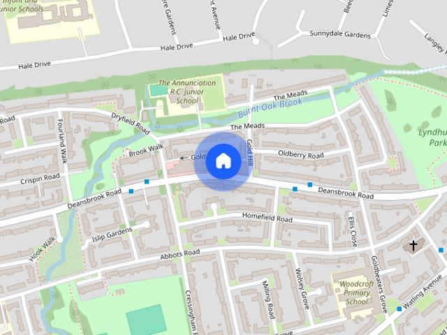 Apartment for rent in Edgware, Burnt Oak