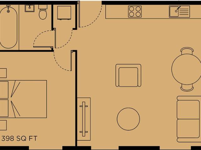 Apartment for rent in The Haulgh, Lee Bank