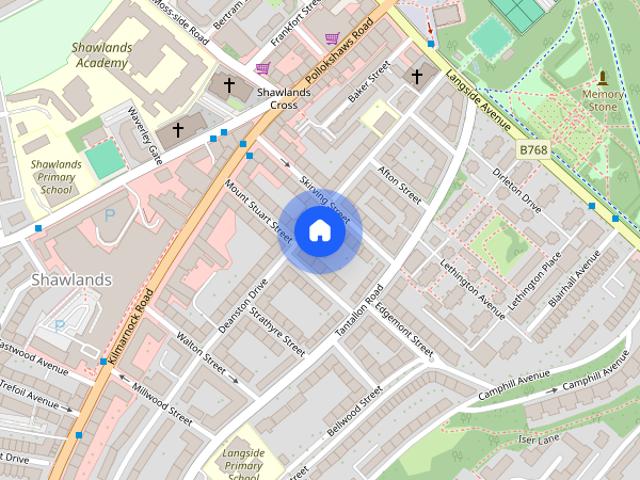 Apartment for rent in Shawmoss, Shawlands