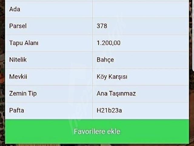 Mudanya, Bursa içerisinde satılık Arsa