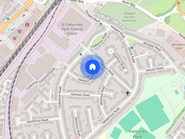 Apartment for rent in Pengam Green, Cardiff