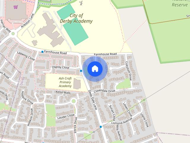 House for rent in Sinfin, East Midlands