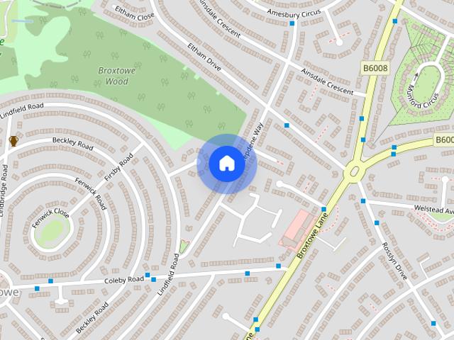 House for rent in Bulwell, City of Nottingham