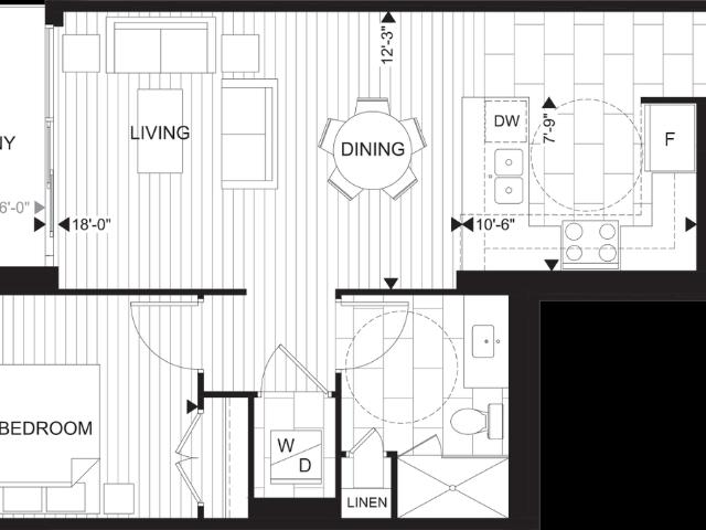 Apartment for rent in Kitchener, Ontario