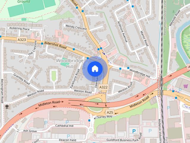 Room for rent in Woodbridge Hill, Guildford