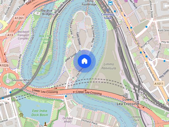 Apartment for rent in London City Island, Blackwall