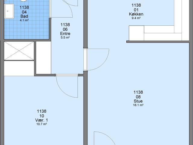 Lejlighed til leje i Esbjerg
