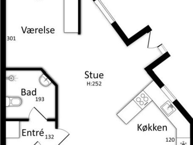 Lejlighed til leje i Assens