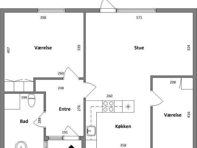 Villa til leje i Næstved