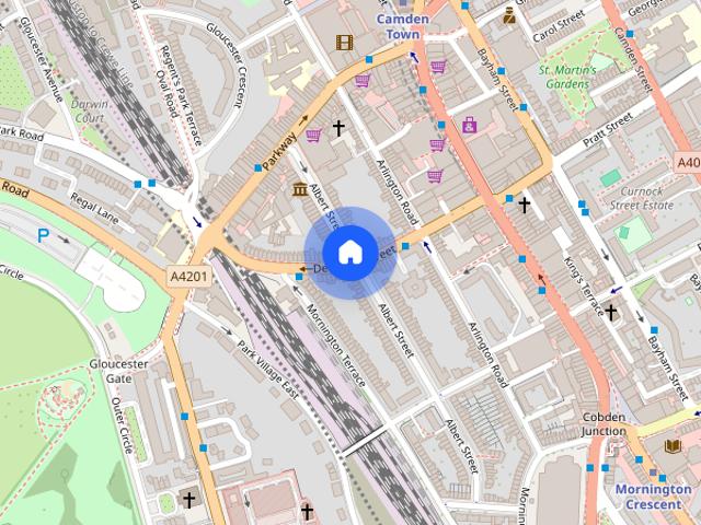 House for rent in Chalk Farm, Greater London