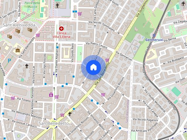 Appartamento in affitto a Sant'Alenixedda, Cagliari
