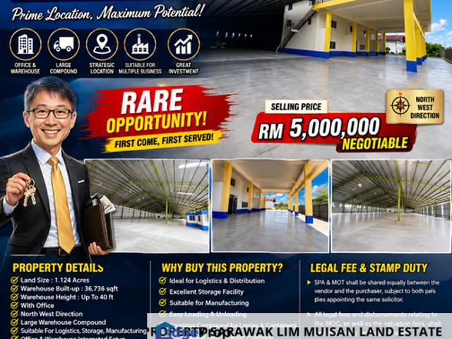 Warehouse for sale
