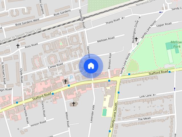 House for rent in South Beddington, Greater London