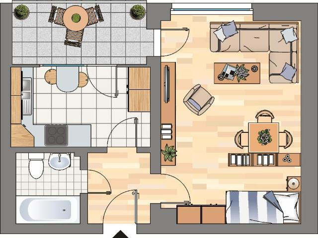 Apartment mieten in Schüren, Dortmund